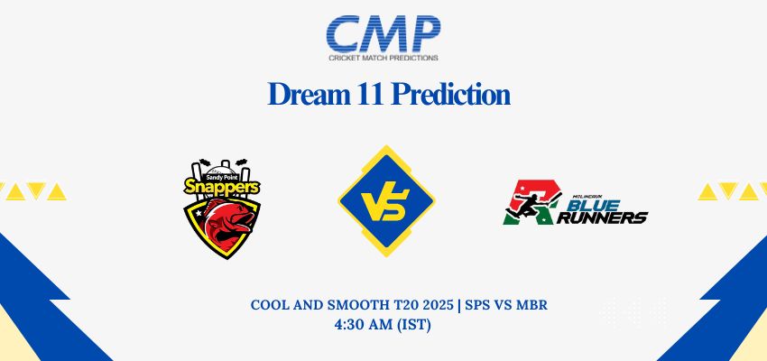 SPS vs MBR Dream11 Prediction Today Match Cool and Smooth T20 2025 Match 4 Fantasy Tips