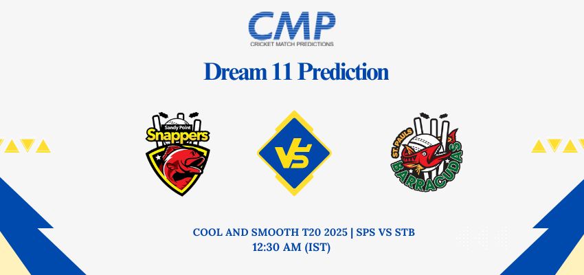 SPS vs STB Dream11 Prediction Today Match Cool and Smooth T20 2025 Match 7 Fantasy Tips