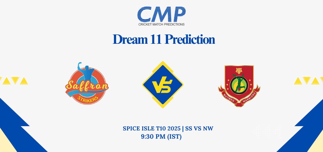 SS vs NW Dream11 Prediction Spice Isle T10 2025 Match 9 Fantasy Tips