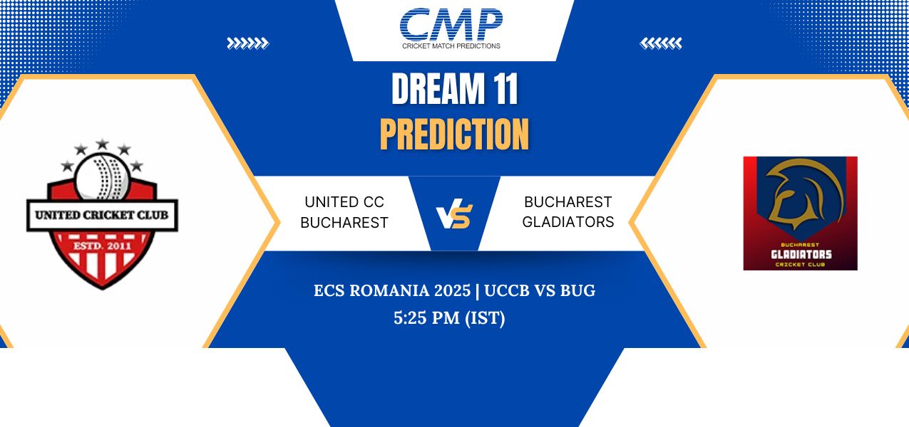 UCCB vs BUG Dream11 Prediction Today Match ECS Romania 2025 Match 6 Fantasy Tips