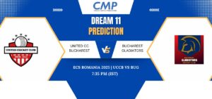 UCCB vs BUG Dream11 Prediction Today Match ECS Romania 2025 Match 8 Fantasy Tips