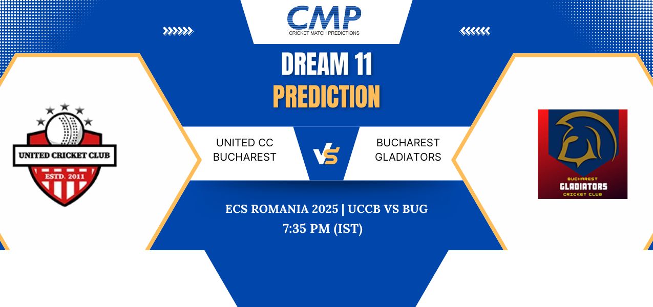 UCCB vs BUG Dream11 Prediction Today Match ECS Romania 2025 Match 8 Fantasy Tips