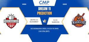 UCCB vs BWR Dream11 Prediction Today Match ECS Romania 2025 Match 3 Fantasy Tips