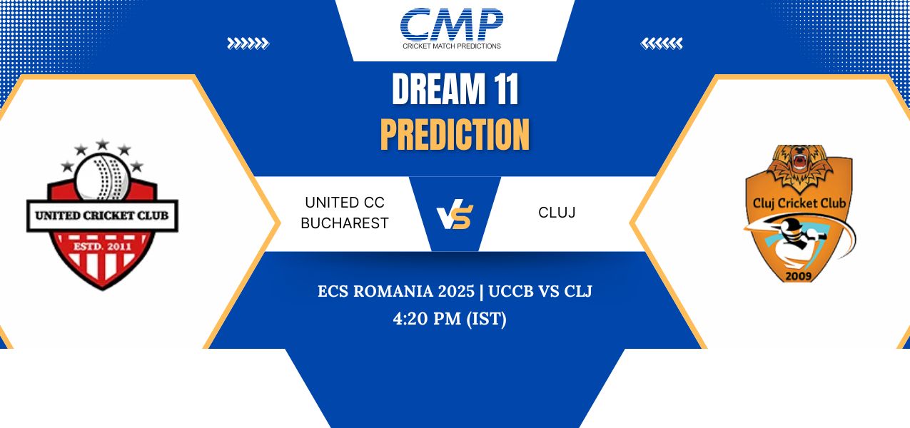 UCCB vs CLJ Dream11 Prediction Today Match ECS Romania 2025 Match 5 Fantasy Tips