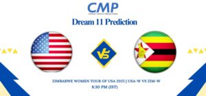 USA-W vs ZIM-W Dream11 Prediction Zimbabwe Women tour of USA 20252nd ODI Fantasy Tips