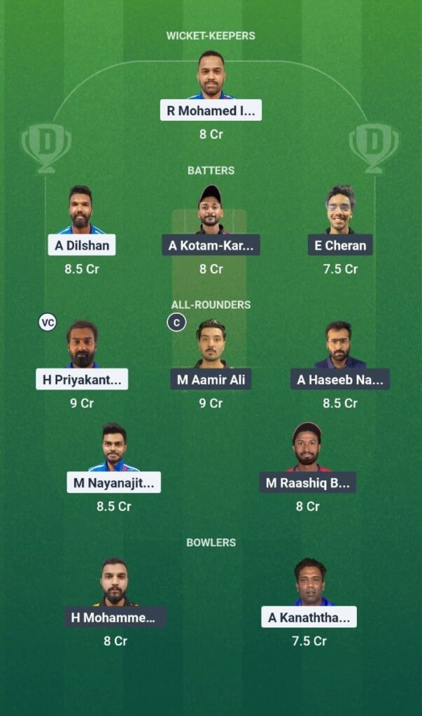 CECC vs SAS Dream11 Prediction KCC T10 Challengers League 2025 2nd Semi-Final Fantasy Tips