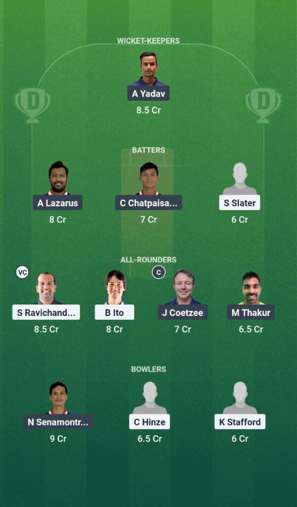 JPN vs THA Dream11 Prediction Japan T20I Tri-Series 2025 Match 5 Fantasy Tips