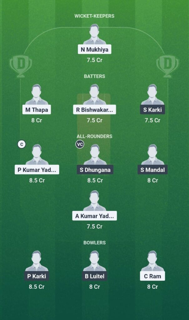 ULH vs KPL Dream11 Prediction Today Match Nepal T10 2025 Match 3 Fantasy Tips