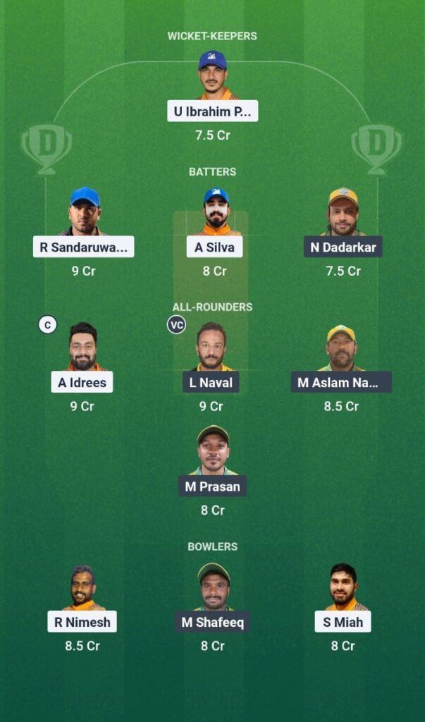 KW vs ALH Dream11 Prediction Today Match KCC T10 Elite Championship 2025 Match 2 Fantasy Tips