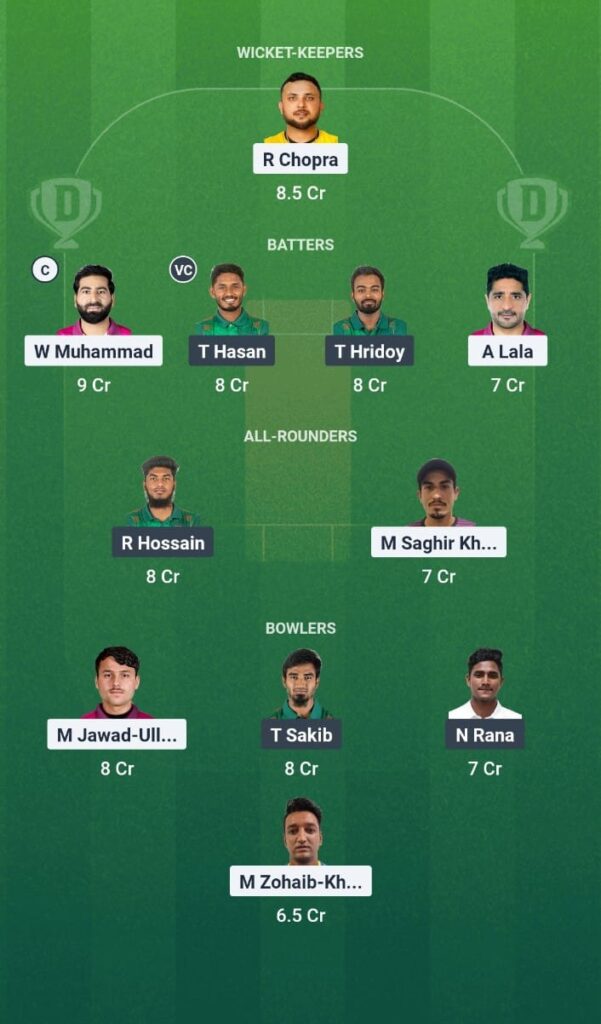 UAE vs BAN Dream11 Prediction Bangladesh tour of United Arab Emirates 2025 3rd T20I Fantasy Tips