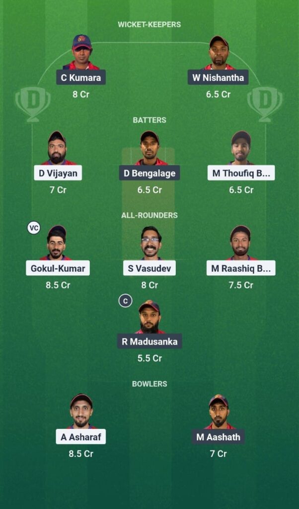 GAT vs SULDream11 Prediction KCC T20 Challengers A League Edition 3 2025 Match 8 Fantasy Tips