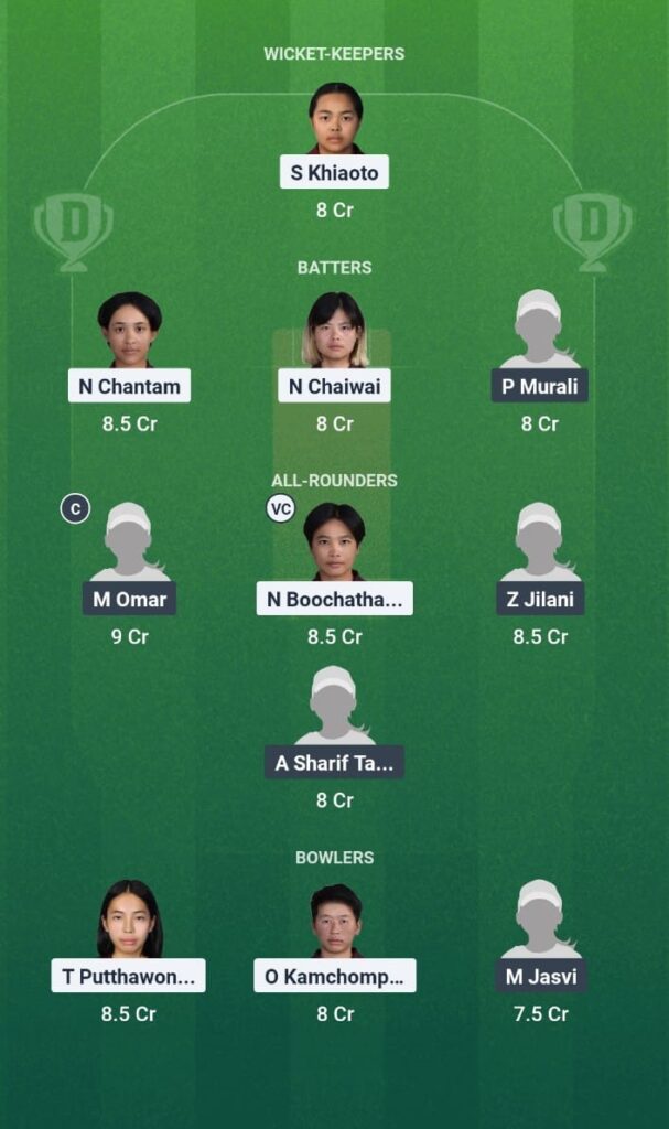 THI-W vs KUW-W Dream11 Prediction ICC Women's T20 World Cup Asia Qualifier 2025 Match 1 Fantasy Tips