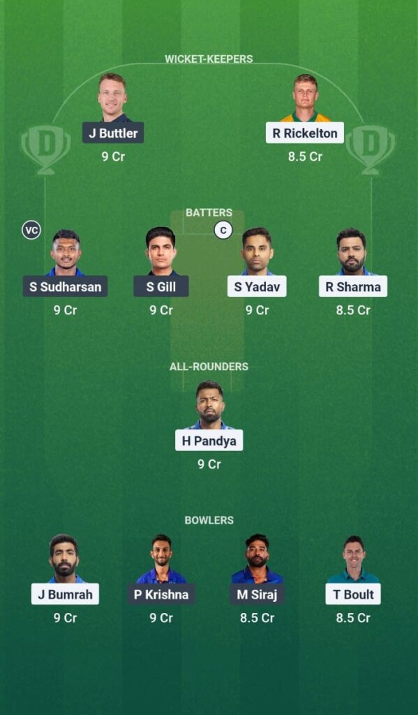 MI vs GT Dream11 Prediction IPL 2025 Match 56 Fantasy Tips
