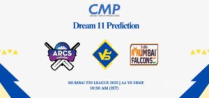 AA vs SBMF Dream11 Prediction Today Match Mumbai T20 League 2025 Match 1 Fantasy Tips