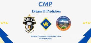 BES vs YC Dream11 Prediction Today Match Sikkim T20 League 2025 Match 20 Fantasy Tips