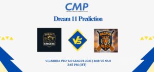BHR vs NAH Dream11 Prediction Today Match Vidarbha Pro T20 League 2025 Match 12 Fantasy Tips