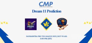 DGT vs ASL Dream11 Prediction Today Match Saurashtra Pro T20 League 2025 Match 12 Fantasy Tips