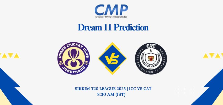 ICC vs CAT Dream11 Prediction Today Match Sikkim T20 League 2025 Match 23 Fantasy Tips