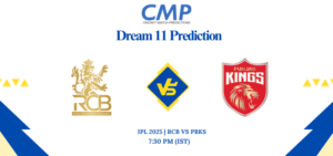 RCB vs PBKS IPL 2025: Dream11 Prediction Playing XI and Tips