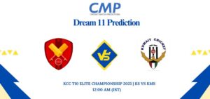 KS vs KMS Dream11 Prediction Today Match KCC T10 Elite Championship 2025 Match 11 Fantasy Tips