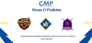 SS-W vs RR-W Dream11 Prediction Today Match Maharashtra Women's Premier League 2025 Match 10 Fantasy Tips