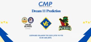 STK vs VIS Dream11 Prediction Today Match Leeward Islands T20 2025 Match 11 Fantasy Tips