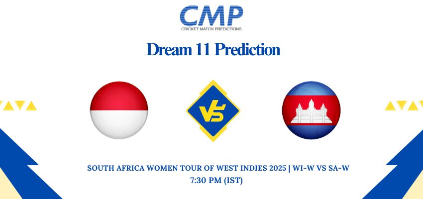 INA vs CMD Dream11 Prediction Cambodia tour of Indonesia 2025 1st T20I Fantasy Tips