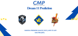 AWS vs ASV Dream11 Prediction Today Match Baroda Premier League 2025 Match 17 Fantasy Tips