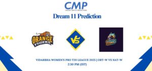 ORT-W vs NAT-W Dream11 Prediction Today Match Vidarbha Women’s Pro T20 League 2025 Final Fantasy Tips