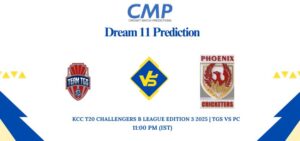 TGS vs PC Dream11 Prediction Match 10: Fantasy Tips & Playing 11