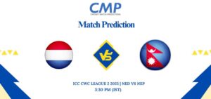 ICC CWC League 2 2025 Match 75 NED vs NEP Prediction Who Will Win Today