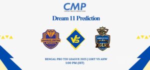 LSKT vs AHW Dream11 Prediction Today Match Bengal Pro T20 League 2025 Match 6 Fantasy Tips