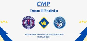 MDS vs MPS Dream11 Prediction Today Match Afghanistan National T20 2025 Match 5 Fantasy Tips