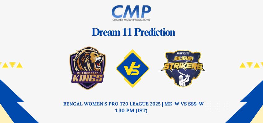 MK-W vs SSS-W Dream11 Prediction Today Match Bengal Women's Pro T20 League 2025 Match 14 Fantasy Tips