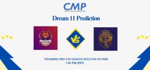 PAS-vs-NMB Dream11-Prediction Today Match Vidarbha Pro T20 League 2025 Final Fantasy Tips