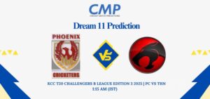 PC vs THN Dream11 Prediction Today Match KCC T20 Challengers B League Edition 3 2025 Match 7 Fantasy Tips