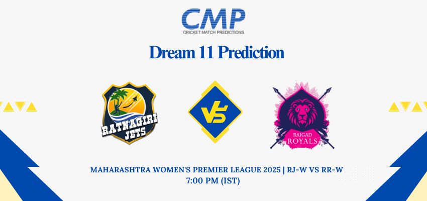 RJ-W vs RR-W Dream11 Prediction Today Match Maharashtra Women's Premier League 2025 Match 2 Fantasy Tips