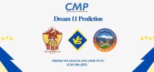 RNB vs YC Dream11 Prediction Today Match Sikkim T20 League 2025 Match 26 Fantasy Tips