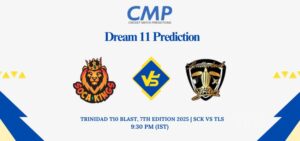 SCK vs TLS Dream11 Prediction Today Match Trinidad T10 Blast 7th Edition 2025Match 9 Fantasy Tips