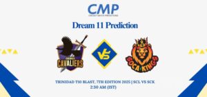 SCL vs SCK Dream11 Prediction Today Match Trinidad T10 Blast 7th Edition 2025 Match 21 Fantasy Tips