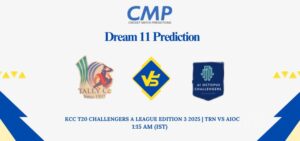 TRN vs AIOC Dream11 Prediction Today Match KCC T20 Challengers A League Edition 3 2025Match 33 Fantasy Tips