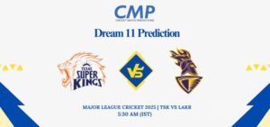 TSK vs LAKR Dream11 Prediction Today Match Major League Cricket 2025 Match 16Fantasy Tips