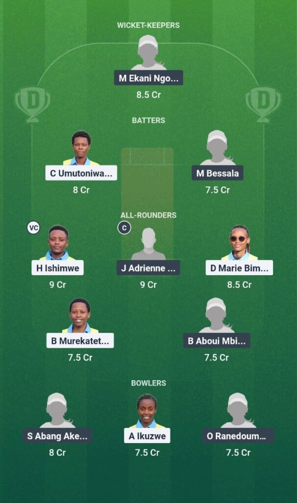 RWA-W vs CAM-W Dream11 Prediction Today Match Kwibuka Women's T20I 2025 Match 1 Fantasy Tips