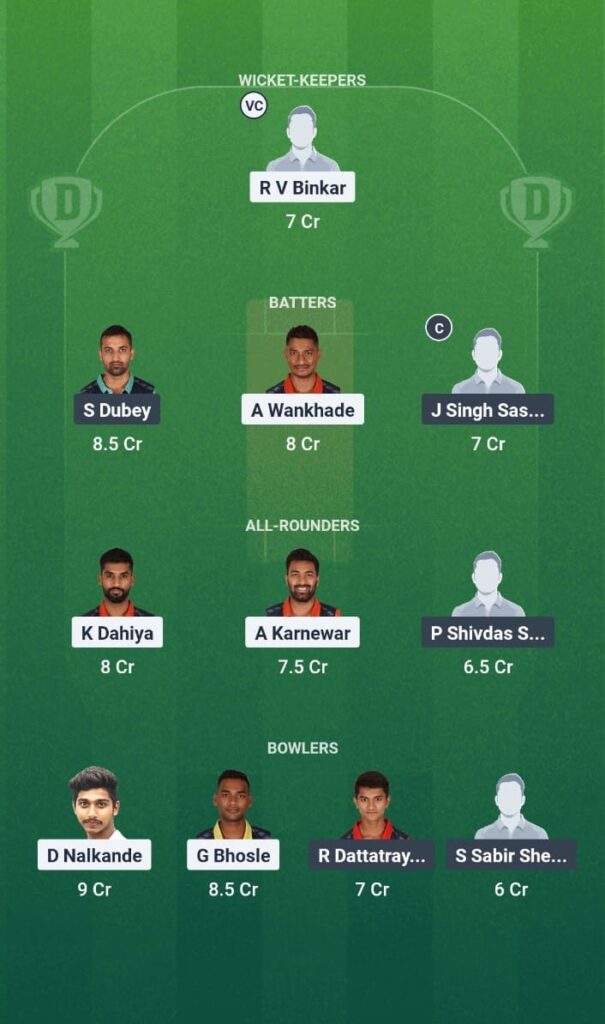 ORT vs NAT Dream11 Prediction Today Match Vidarbha Pro T20 League 2025 Match 6 Fantasy Tips