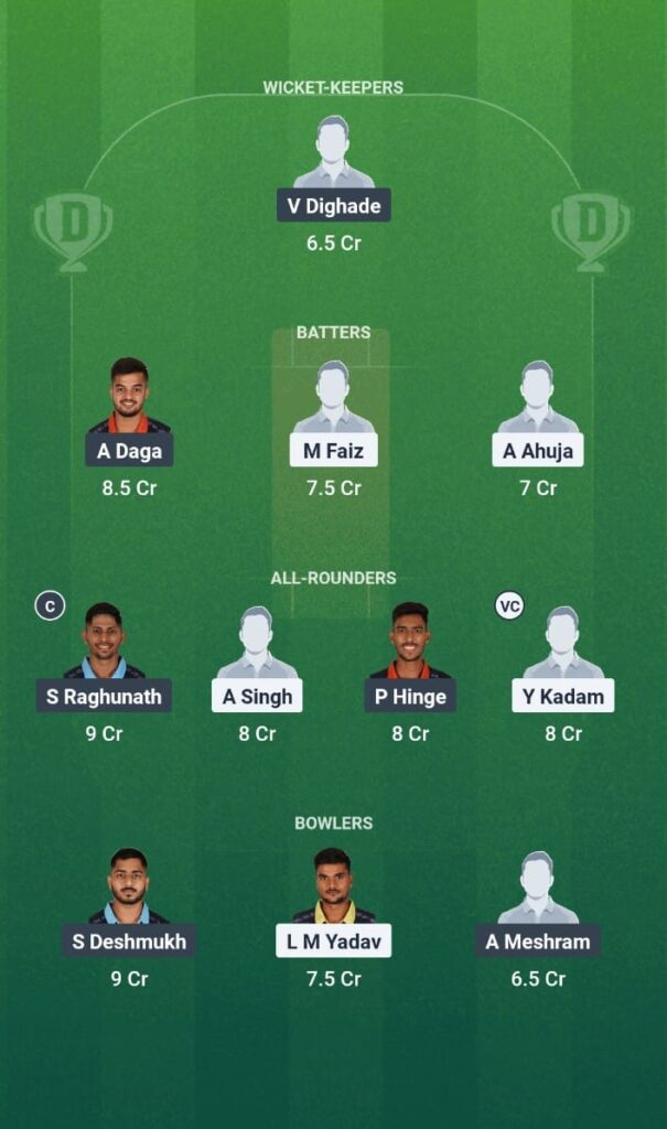PAS vs NMB Dream11 Prediction Today Match Vidarbha Pro T20 League 2025 Match 13 Fantasy Tips