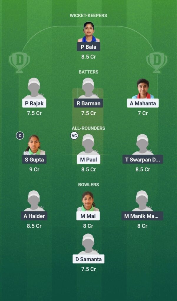 LSKT-W vs SSS-W Dream11 Prediction Today Match Bengal Women's Pro T20 League 2025 Match 2 Fantasy Tips