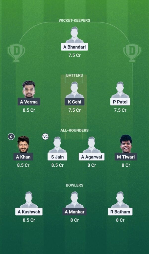 JRL vs BL Dream11 Prediction Today Match Madhya Pradesh T20 League 2025Match 2 Fantasy Tips