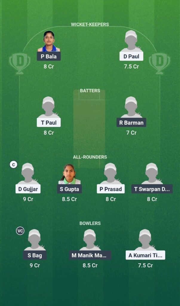 AHW-W vs SSS-W Dream11 Prediction Today Match Bengal Women's Pro T20 League 2025 Match 21 Fantasy Tips