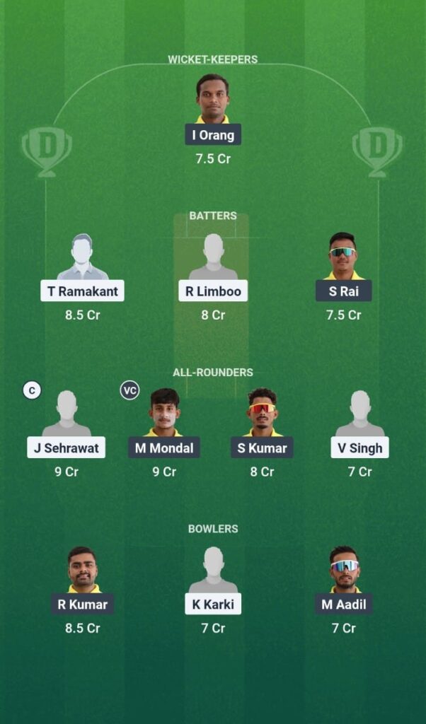 RNB vs YC Dream11 Prediction Today Match Sikkim T20 League 2025 Match 26 Fantasy Tips
