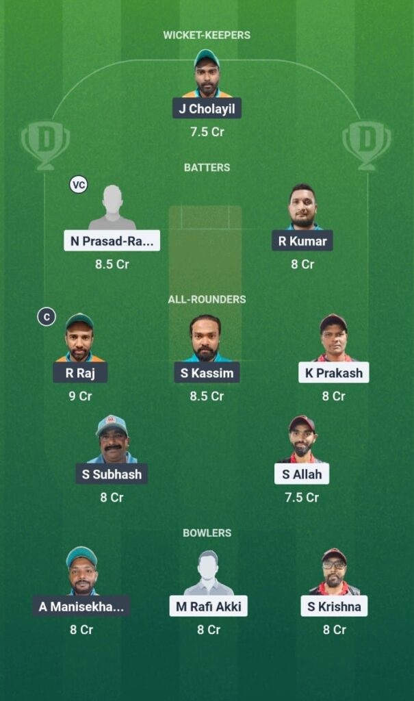 THN-B vs PC Dream11 Prediction Today Match KCC T20 Challengers B League Edition 3 2025 Match 18 Fantasy Tips